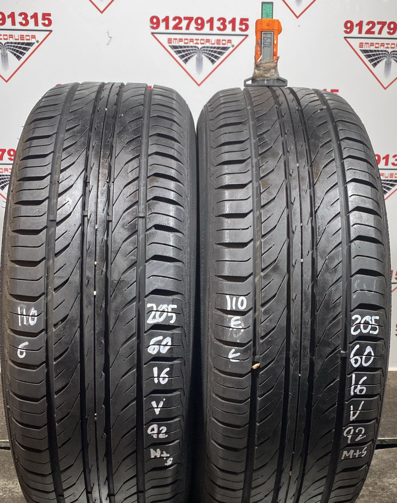 GENERAL  USADO M+S 205/60 R16 92 V